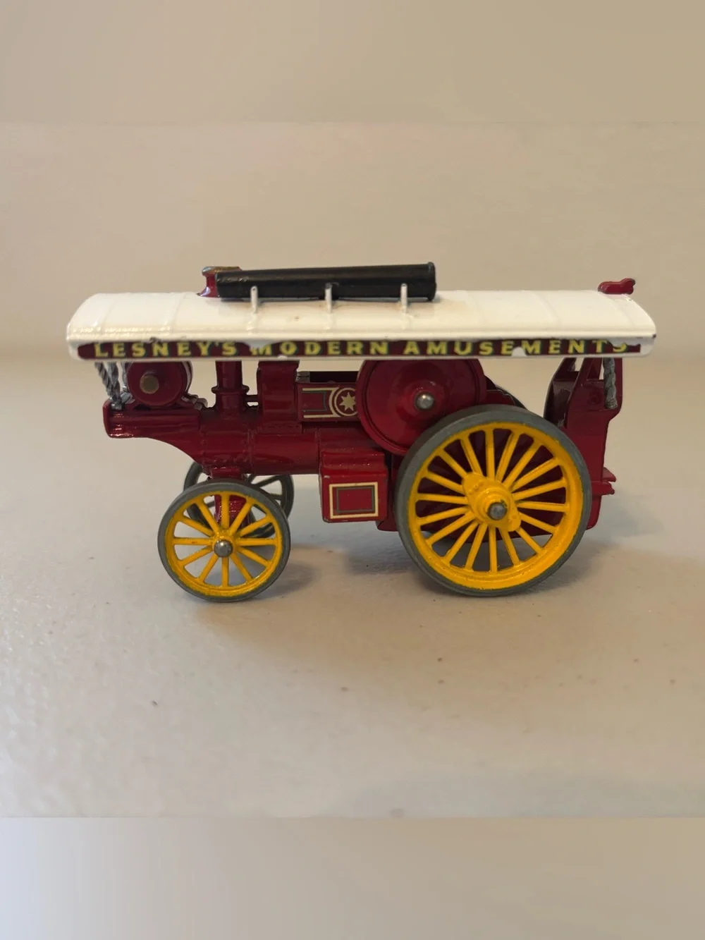 Lesney Modern Amusements Red & Yellow Toy Traction Engine